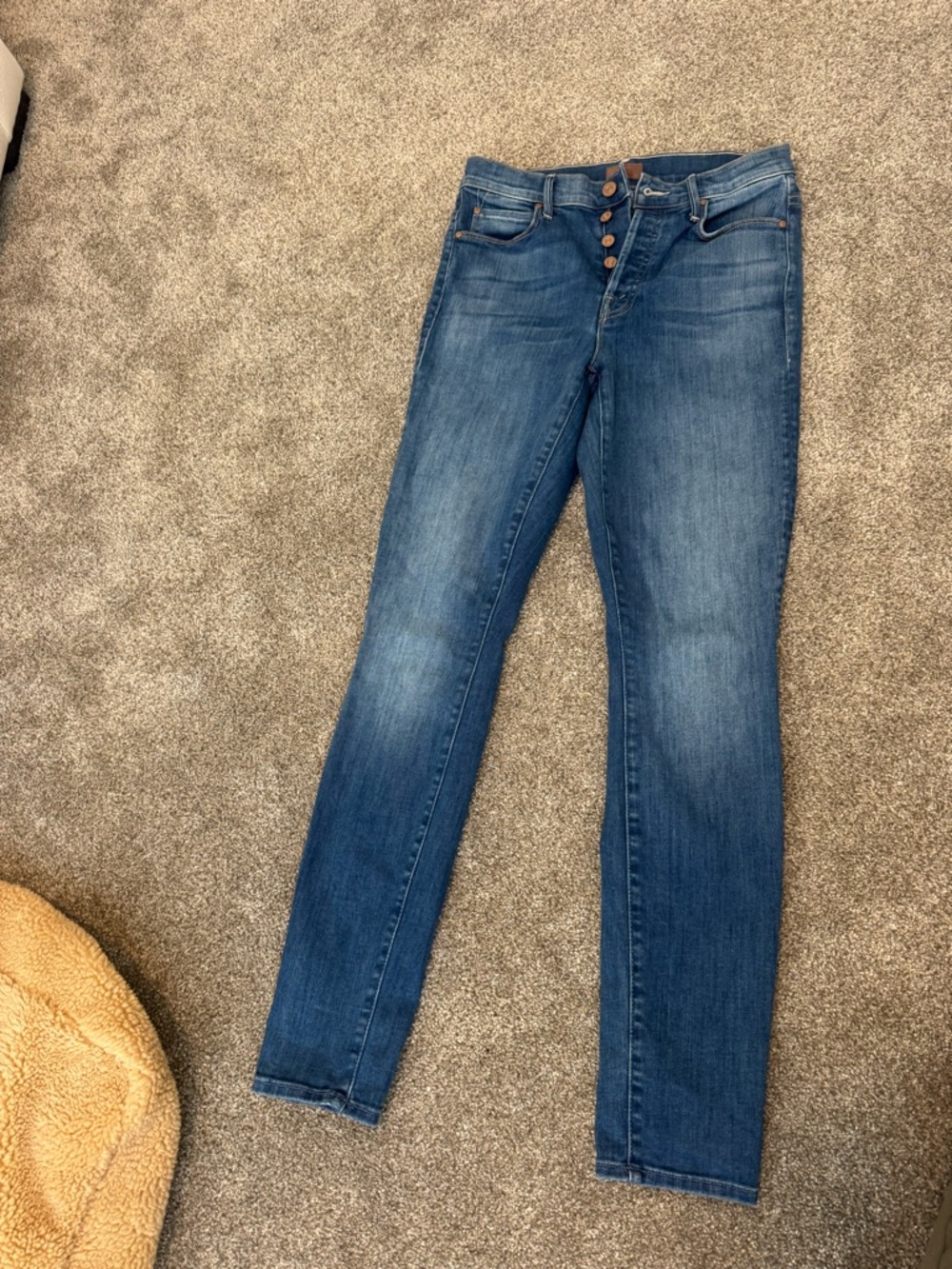 Mother High-Rise Skinny Jeans